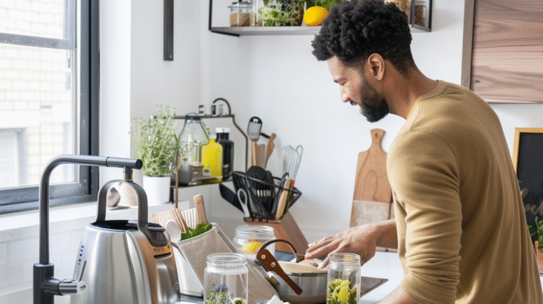an eco-friendly kitchen